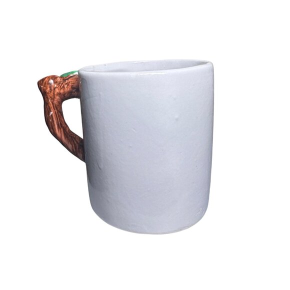 Jeffrey Snyder JSNY Stamped Red Riding Hood Hand Painted Ceramic Mug Vintage - Picture 2 of 5